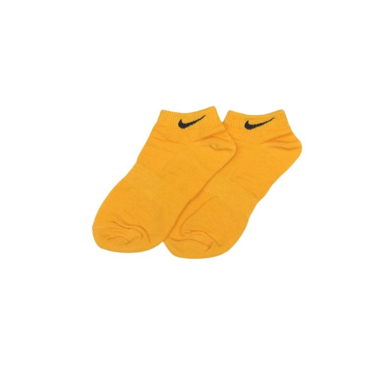 جوراب مچی مدل وسط کش طرح نایک Nike طیف زرد