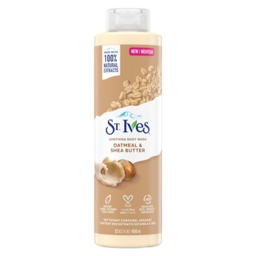 شامپو بدن مدل Oatmeal & Shea Butter سینت ایوز 650 میل