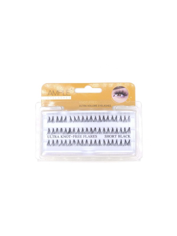 مژه مصنوعی بدون گره مدل Short Black امپل 60 عددی