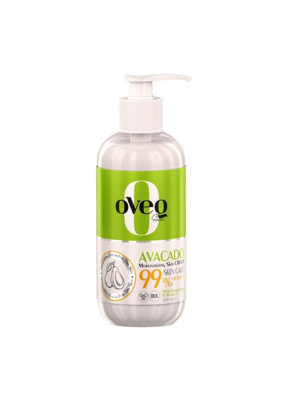کرم مرطوب کننده و آبرسان مدل Avocado پمپی اوک شاین 400 میل