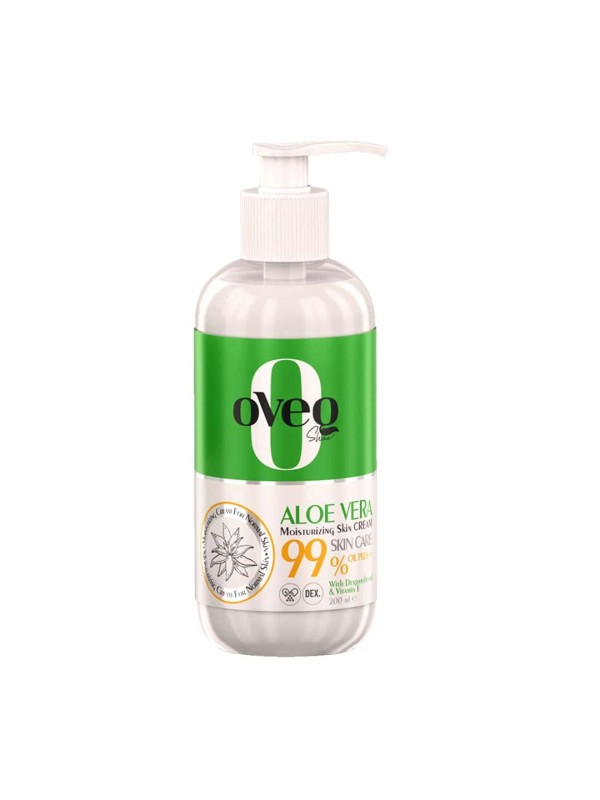 کرم مرطوب کننده و آبرسان مدل AloeVera پمپی اوک شاین 400 میل