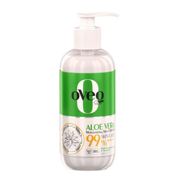 کرم مرطوب کننده و آبرسان مدل AloeVera پمپی اوک شاین 400 میل