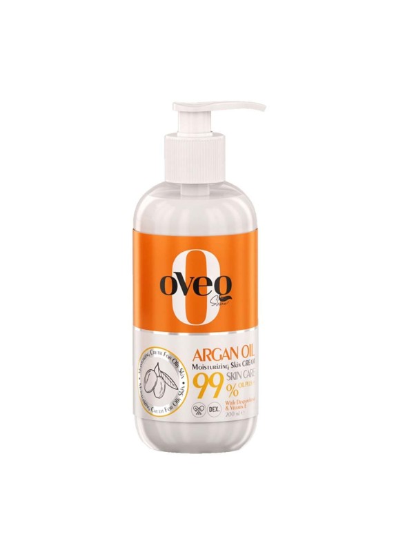 کرم مرطوب کننده و آبرسان مدل Argan پمپی اوک شاین 400 میل