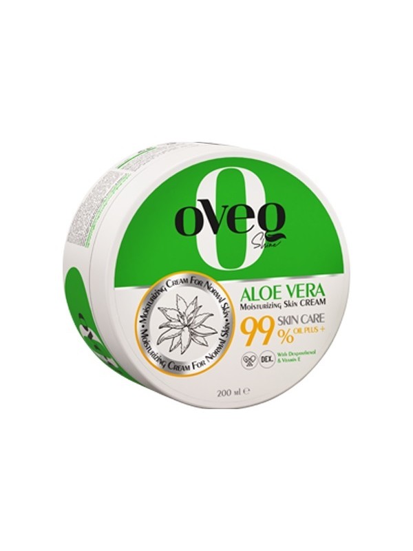 کرم مرطوب کننده و آبرسان مدل AloeVera کاسه ای اوک شاین 200 میل