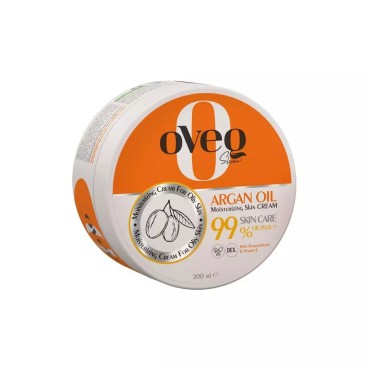 کرم مرطوب کننده و آبرسان مدل Argan کاسه ای اوک شاین 200 میل