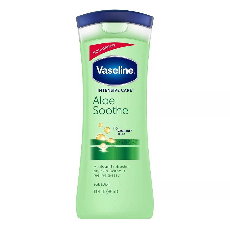 لوسیون بدن مدل Aloe Soothe حاوی عصاره آلوئه‌ورا وازلین 400 میل