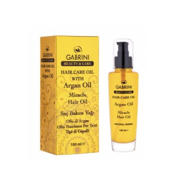 روغن مو حاوی روغن آرگان مدل MIRACLE گابرینی 100 میل