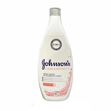 شامپو بدن مدل Clean & Protect 3 جانسون 750 میل)