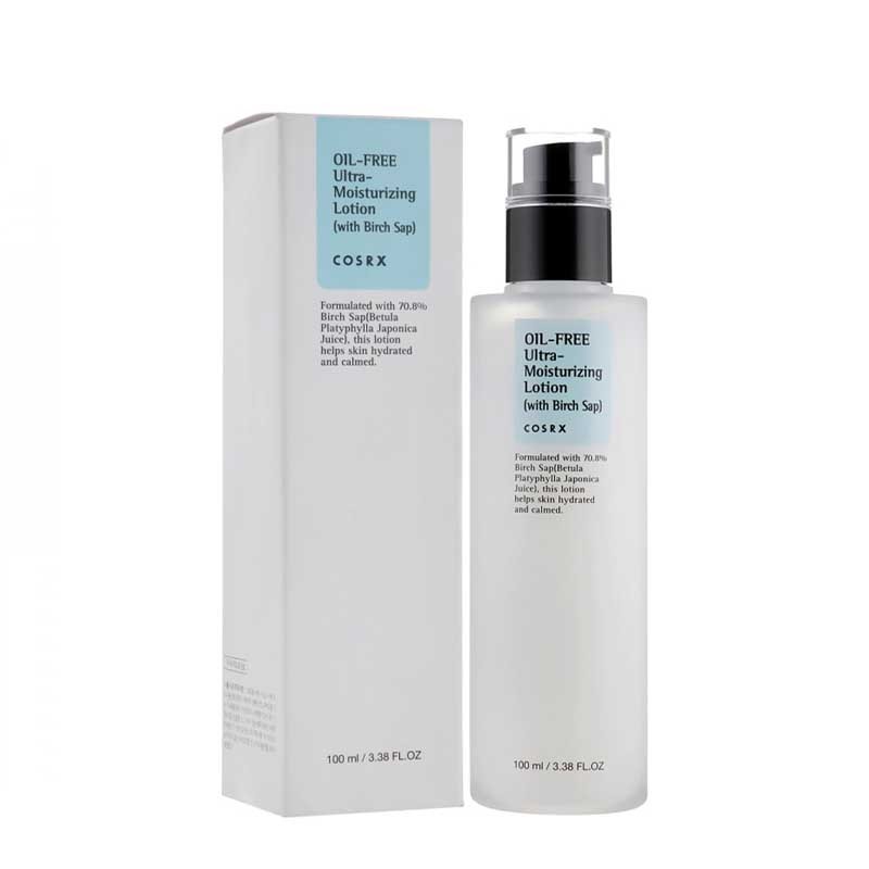 لوسیون مرطوبکننده و آبرسان مدل Oil-Free Ultra کوزارکس 100 میل