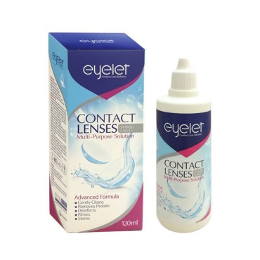 مایع لنز مدل CONTACT LENSES ایلت 120 میل