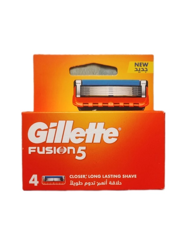 تیغ یدک مدل Fusion5 ژیلت بسته 4 عددی
