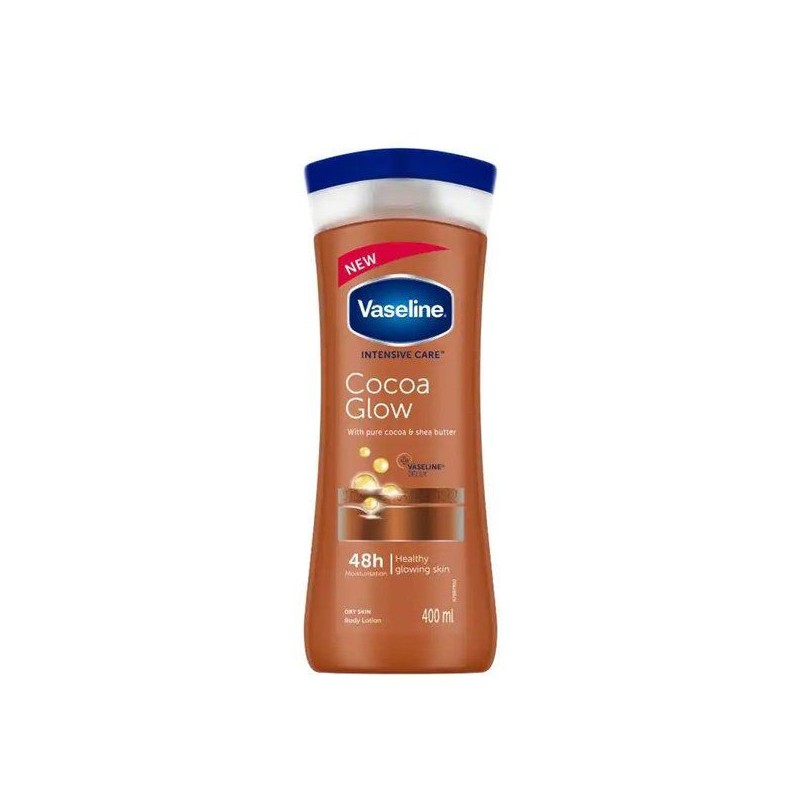 لوسیون بدن مدل Cocoa Glow حاوی عصاره کاکائو و کره شی وازلینِِِ 400 میل