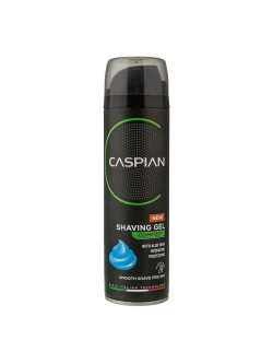 ژل اصلاح کاسپین مدل Comfort حاوی عصاره آلوئه ورا 200 میل