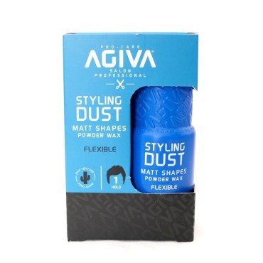 پودر حالت دهنده مدل Powder Dust it 01 آبی آگیوا 20 گرم