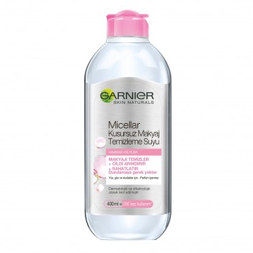 میسلار واتر گارنیر مناسب پوست‌های خشک و حساس حجم 400 میل