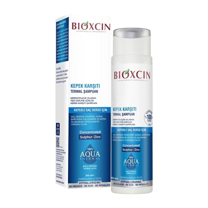 شامپو بیوکسین، مو ضدشوره مدل Aqua Thermal حجم 300 میل