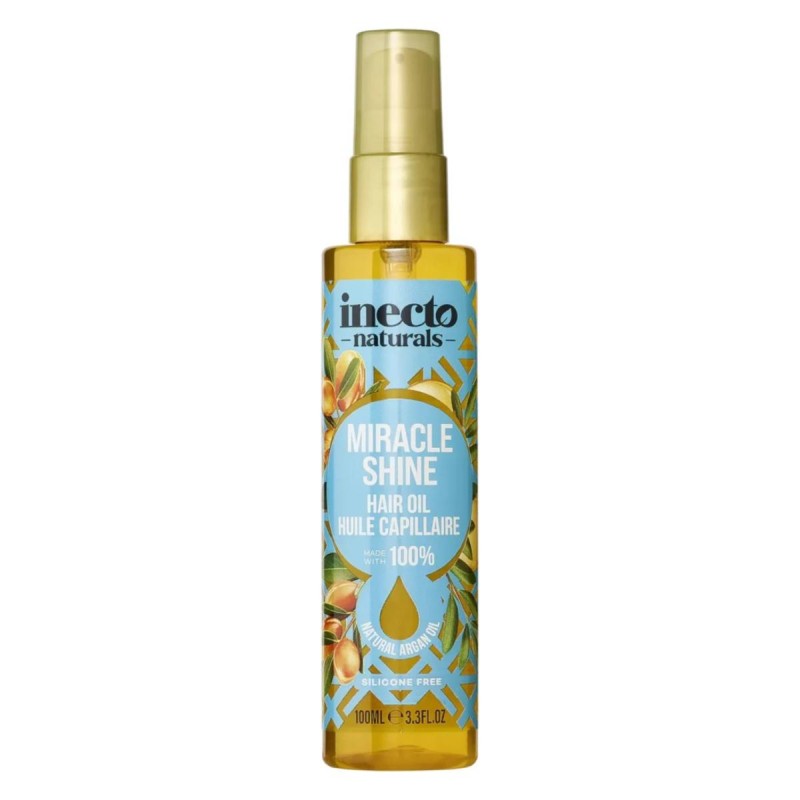 روغن مو مدل MIRACLE SHINE حاوی روغن آرگان اینکتو 100 میل
