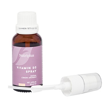 اسپری نوتریپلاس فارماسی، ویتامین D3 حجم 20 میل