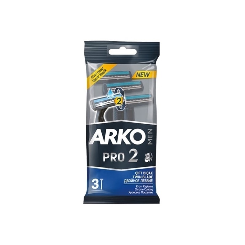 خودتراش آرکو، 2 لبه مدل Pro 2 بسته 3 عددی