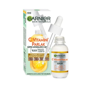 سرم صورت گارنیرِ مدل Vitamin C حجم 30 میل