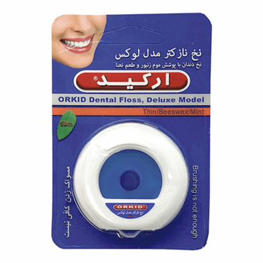 نخ دندان نازکتر مدل لوکس ارکید 50 متری