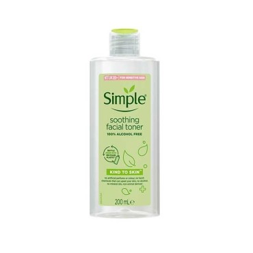 تونر صورت سیمپلِِِِ مدل Kind To Skin حجم 200 میل