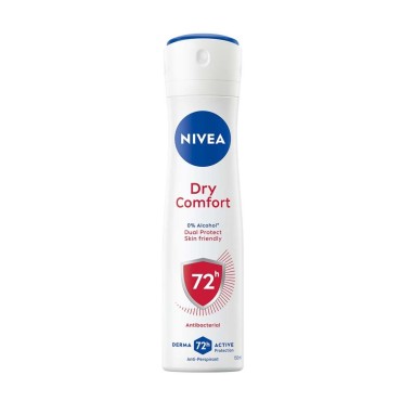 اسپری پودری زنانه مدل درای کامفورت Dry Comfort نیوا 150 میل