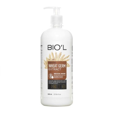 ماسک مو عصاره گندم مدل Wheat Germ بیول 800 میل