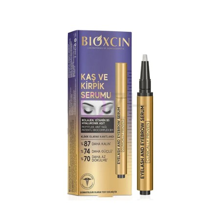 سرم تقویتکننده مژه و ابرو بیوکسینِ حاوی هیالورونیک اسید 3 میل