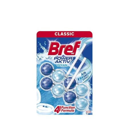 خوشبوکننده توالت فرنگی توپی مدل Ocean برف 50*2 گرم (8 عددی)