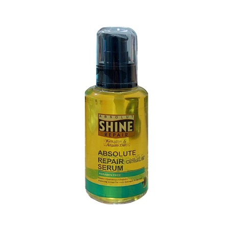 سرم و روغن مو مدل Keratin & Argan oil شاین 125 میل