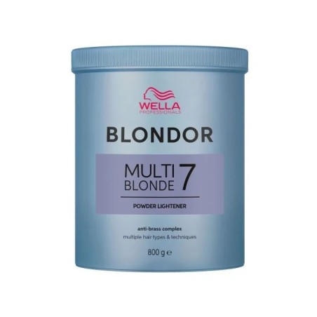 پودر دکلره روشن‌کننده ولا سری Multi Blonde شماره 7 وزن 800 گرم