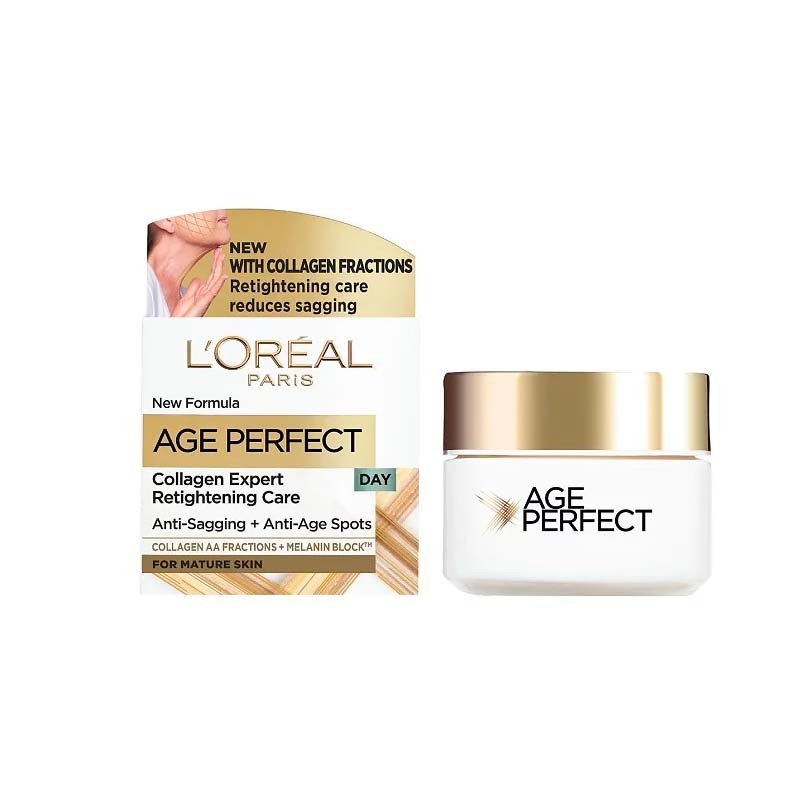 کرم ضد چروک روز لورالِ مدل Age Perfect (سنین 50 سال) حجم 50 میل