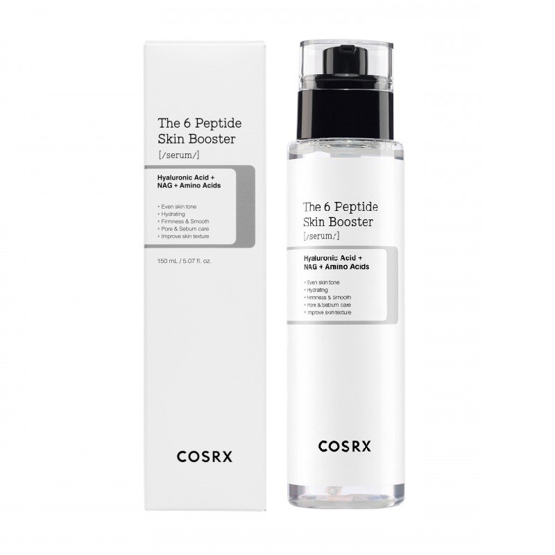 سرم صورت کوزارکس مدل پپتاید اسکین بوستر THE 6 PEPTIDE SKIN BOOSTER حجم 150 میل
