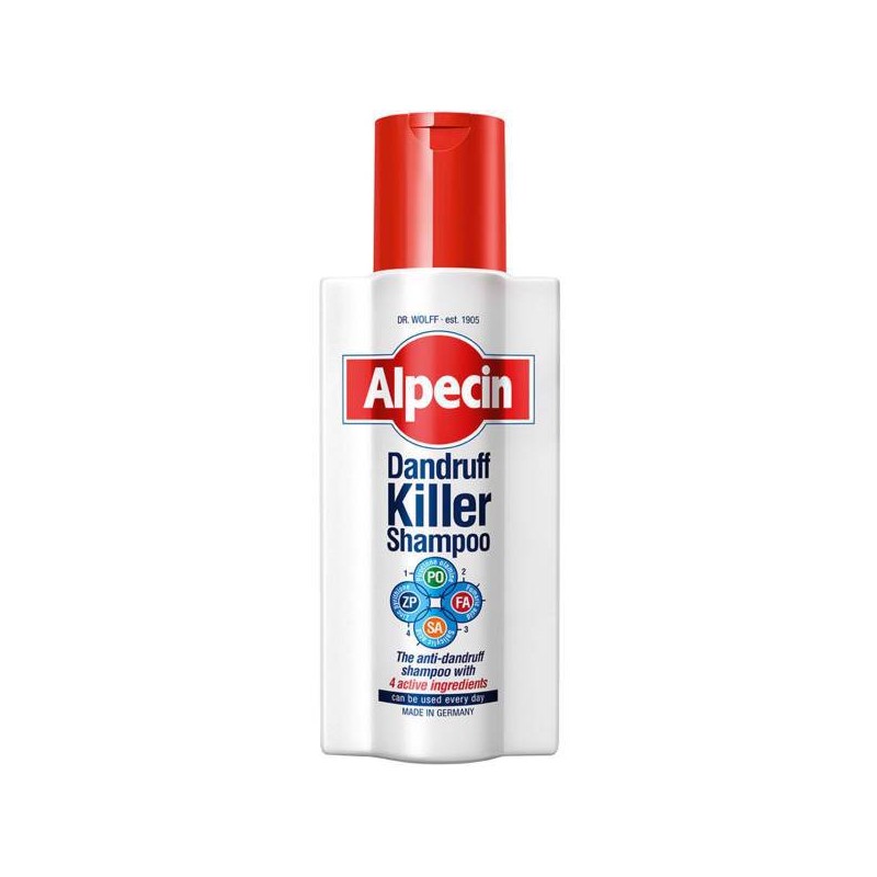 شامپو آلپسین مو مدل ضدشوره Dandruff Killer حجم 250 میل