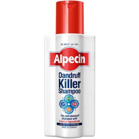 شامپو آلپسین مو مدل ضدشوره Dandruff Killer حجم 250 میل