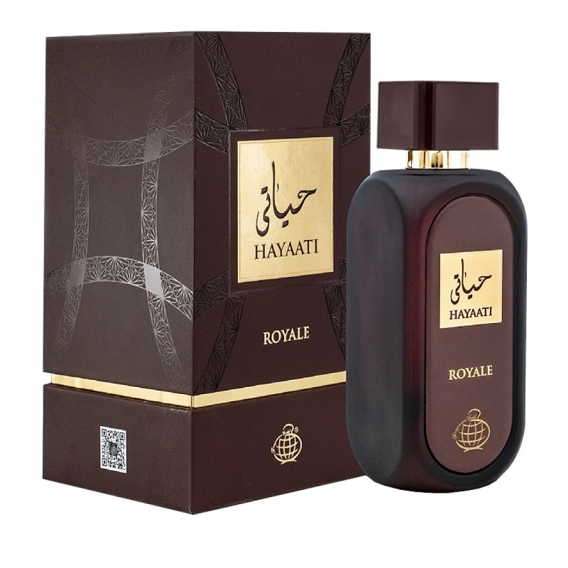 ادو پرفیوم زنانه فرگرانس ورد مدل حیاتی رویال HAYAATI ROYALE حجم 100 میل - قهوه ای