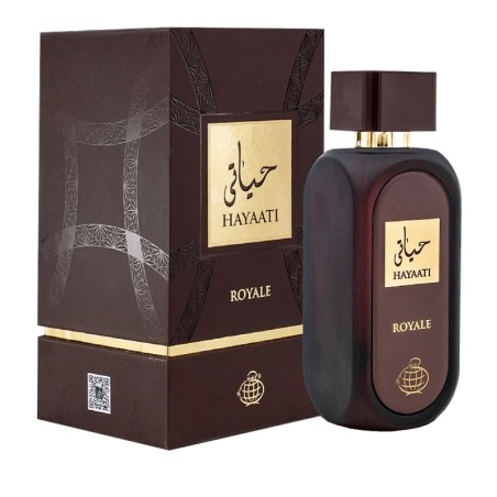 ادو پرفیوم زنانه فرگرانس ورد مدل حیاتی رویال HAYAATI ROYALE حجم 100 میل - قهوه ای