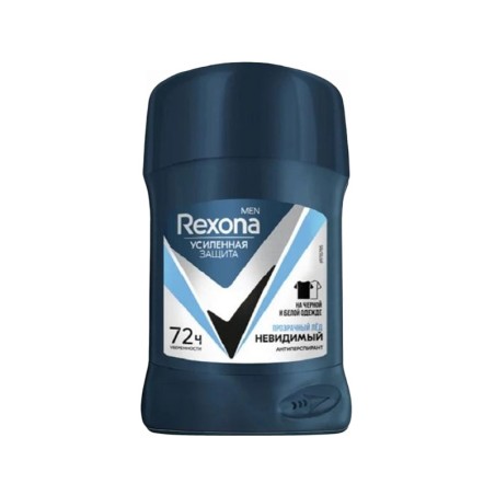 استیک ضد تعریق رکسونا، مردانه مدل Invisible Black And White حجم 50 میل - روس