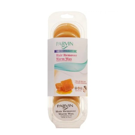 موم وکس پروین سکه ای مدل عسل Honey بسته 10 عددی