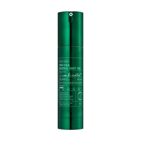 سرم صورت مدل Pro Cica 100 (سبز تیره) ریدل شات 50 میل