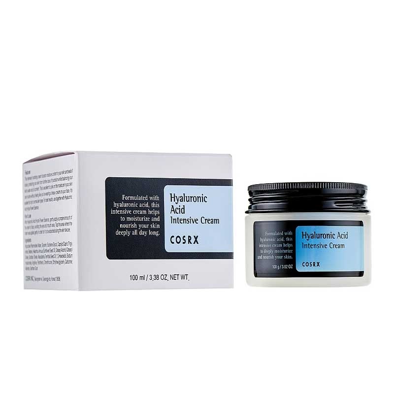 کرم آبرسان کاسه ای مدل Hyaluronic Acid کوزارکس، 100 گرم