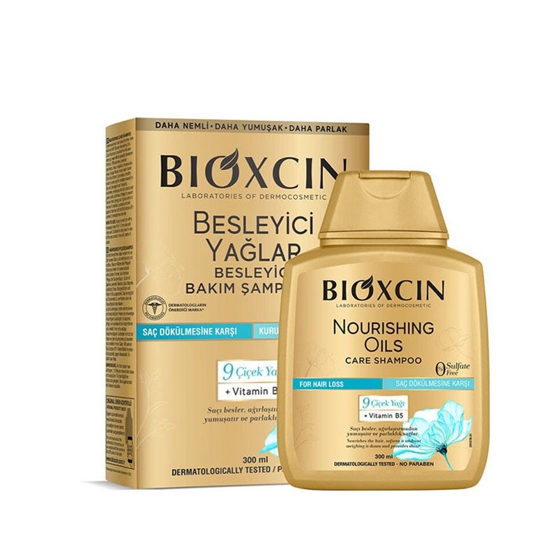 شامپو مو مناسب مو خشک و آسیبدیده (حاوی روغنهای مغذی) بیوکسینِ 300 میل