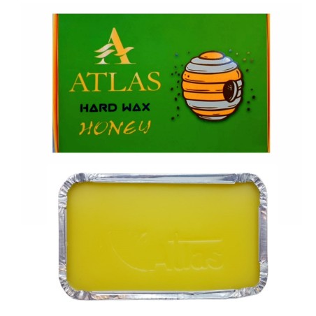 موم وکس اصلاح اطلس قالبی مدل عسل (Honey) وزن 500 گرم