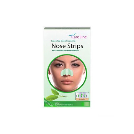 چسب بینی کرلاین Care line مدل Green Tea deep (چای سبز) بسته 6 عددی