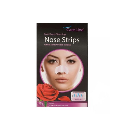 چسب بینی کرلاین Care line مدل Rose deep (گل رز) بسته 6 عددی
