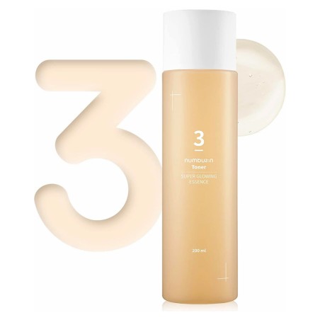 تونر آبرسان و روشن کننده پوست نامبوزینِ مدل SUPER GLOWING ESSENCE 3 حجم 200 میل