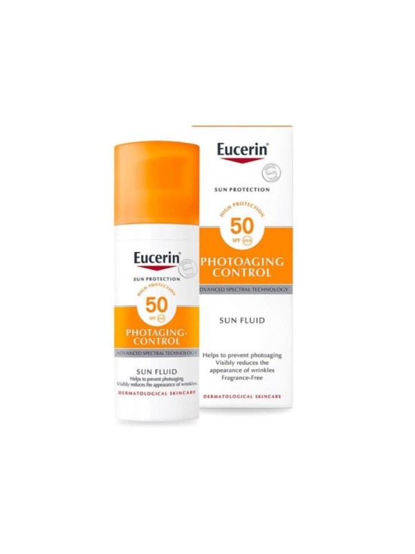 ضد آفتاب فلوئید اوسرین مدل PHOTOAGING CONTROL SPF+50 حجم 50 میل