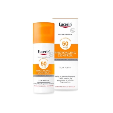 ضد آفتاب فلوئید اوسرین مدل PHOTOAGING CONTROL SPF+50 حجم 50 میل