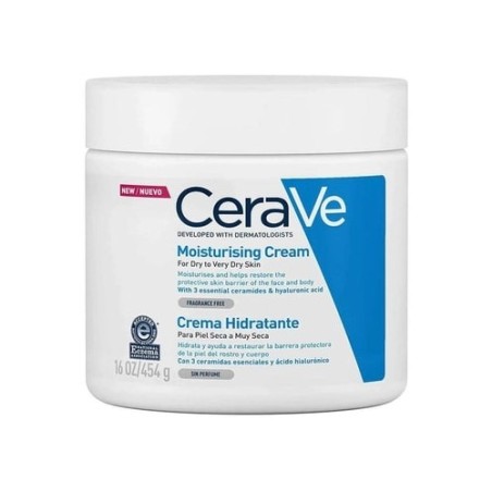 کرم مرطوب کننده سراوی مدل MOISTURISING وزن 454 گرم